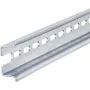 Rack rail Rittal 4933.000, tērauds, sudraba krāsa, dziļums 455 mm, iepakojumā 6 gab.