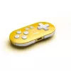 Bezvadu spēļu kontrolleris 8BitDo Zero 2 dzeltens — Bluetooth, kompakts kabatas izmērs, RET00221