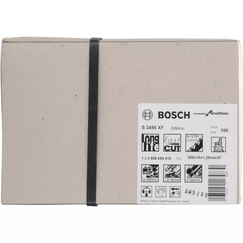 Zāģa asmens Bosch S 3456 XF Bimetal 20 cm 1 gab.