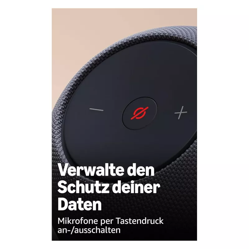Amazon Echo Dot Max 2025 izlaidums - Grafīts - Bluetooth (B0DKLFHZDH)