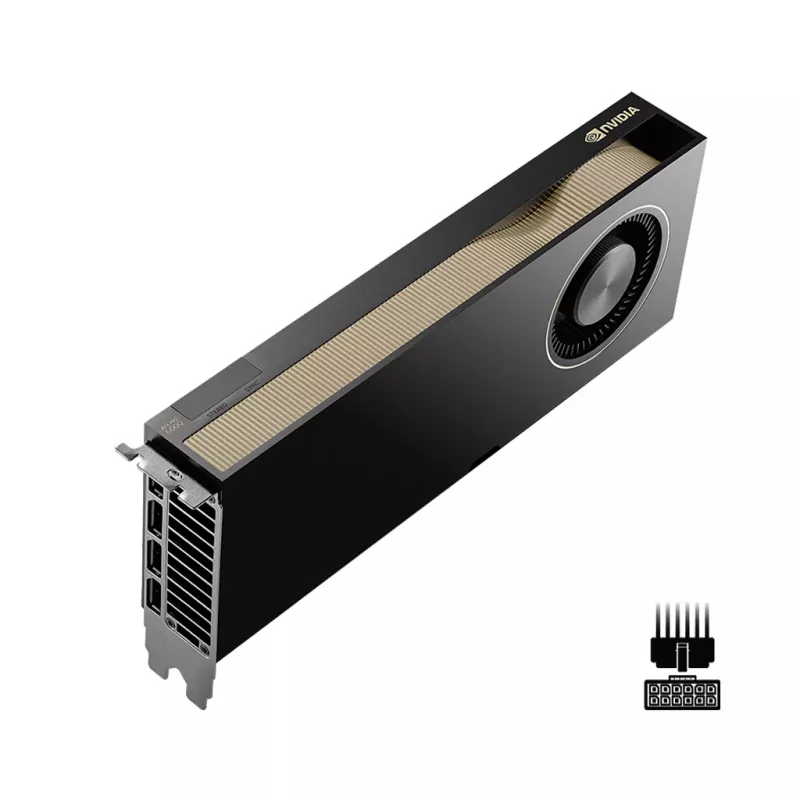 Grafikas karte PNY RTX PRO 6000 Melnswell Max-Q Workstation Edition — 96 GB GDDR7, 512 bitu, PCIe 5.0