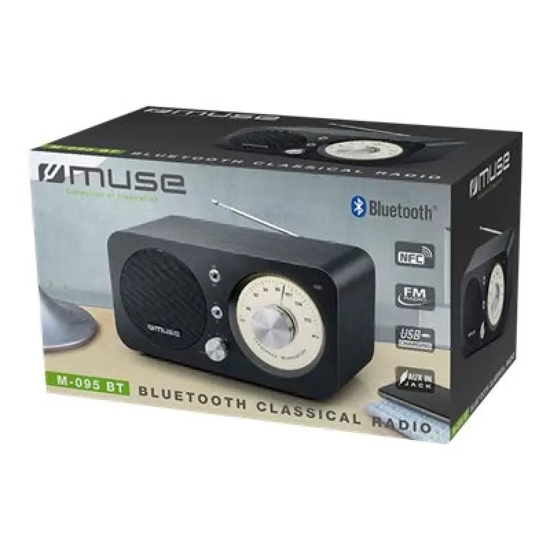 Muse | M-095 BT | NFC funkcijas | Melns