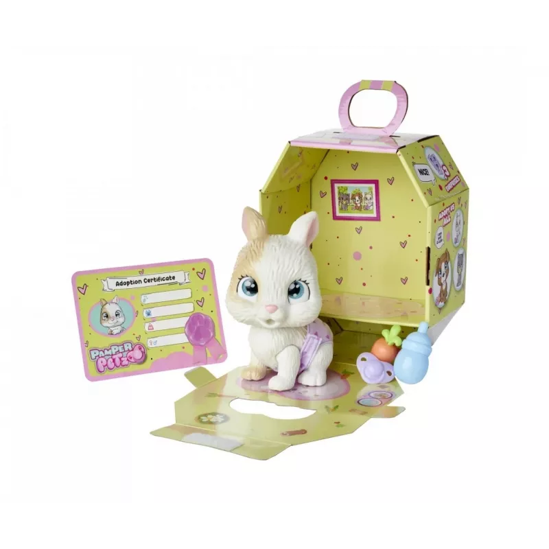 Mīkstā rotaļlieta SIMBA Pamper Petz Rabbit (Diaper Gang) modelis 105953052, mīksts pildīts dzīvnieks