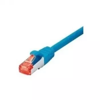 Tecline - komutācijas kabelis - RJ-45 (V) uz RJ-45 (V) - 1,5 m - SFTP, PiMF - CAT 6 - bez halogēna, bez aizķeršanās - zils (715015B)