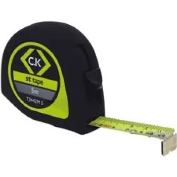 Mērlente c.k tools T3442M — 3 m tērauda mērlente, kompakts korpuss