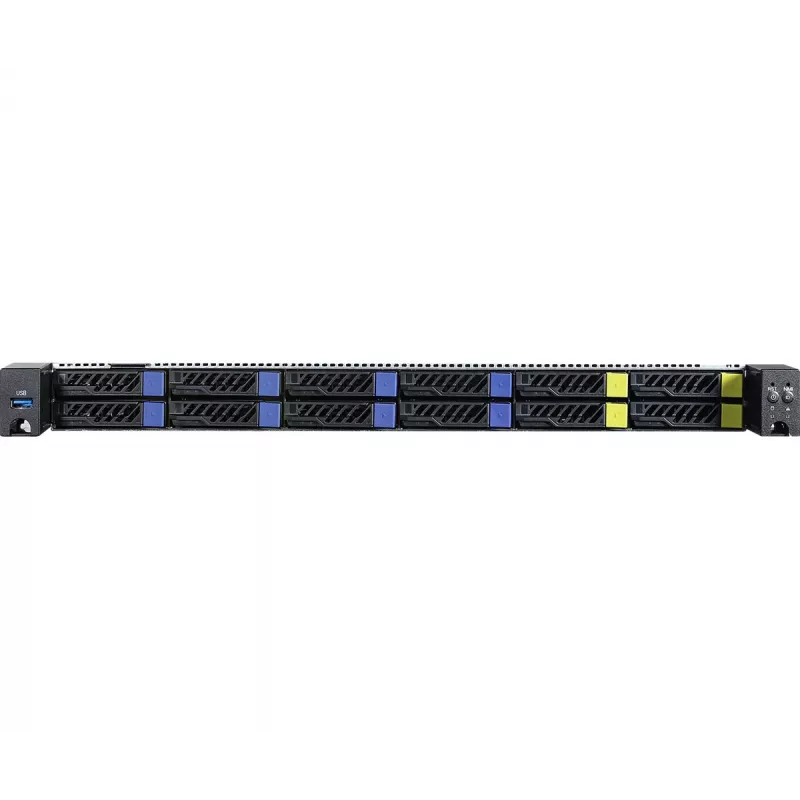 ASRock 1U8S4E-GENOA/2T servera bezatslēgas sistēma ar SoC ligzdu SP5 (LGA 6096) Rack (1U)