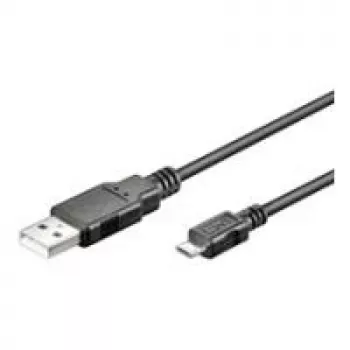 Wentronic 94181 USB kabelis, melns