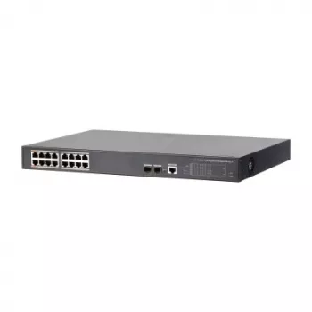 Dahua Technology PoE DH-PFS4218-16GT-240 tīkla komutators pārvaldāms Gigabit Ethernet (10/100/1000) Strāva caur Ethernet (PoE) melns