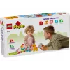 Konstrukciju rotaļlieta LEGO DUPLO Animal Train 10412 — 19 gab., vecumam no 1,5 gadiem, 170×60×430 mm