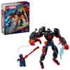 LEGO MARVEL 76337 Mailess Morales mehs pret Zirnekļcilvēku 2099