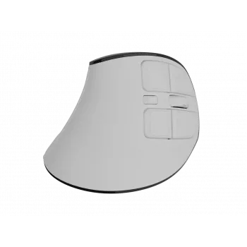 Bezvadu vertikālā pele NATEC Euphoniе Pro Bluetooth 5.0, 4000 DPI, Programmējama, Klusa, Balta
