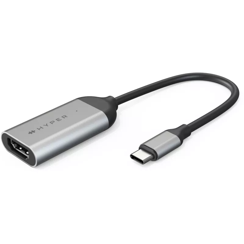 HYPER HD-H8K USB Type-C HDMI nerūsējošais tērauds