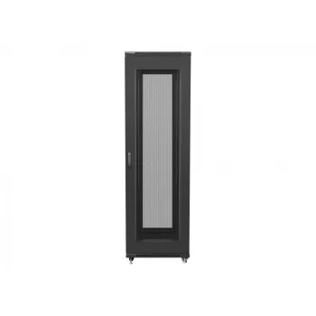 Brīvi stāvošs rack skapis LANBERG FF01-6842-23B 42U, 800 mm dziļums, 600 mm platums, 95 kg, IP20, melns