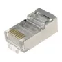RJ45 savienotāju komplekts extra digital LYUS006 — 100 gab., Ethernet kabeļiem