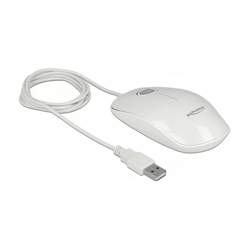 Pele DeLOCK 12537 USB Type-A optiskā 1200 DPI