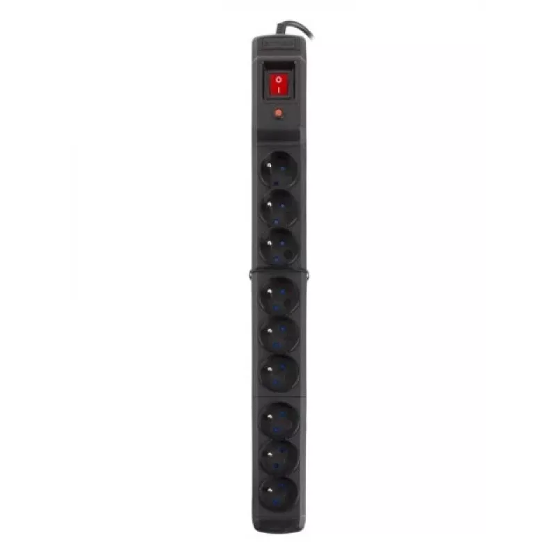 Pārsprieguma aizsargs Armac M9/15/CZ melns 9 maiņstrāvas kontaktligzdas 250 V 1,5 m