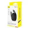 USB-C uz USB-C uzlādes kabelis Baseus Tungsten Gold 100W 1 m, melns, neilons