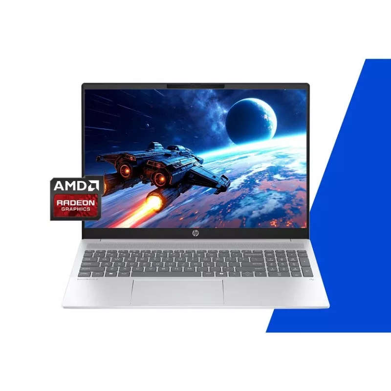 HP OmniBook 5 AI 16-ag1216nw — Ryzen AI 5 340, 16 collu 2K OLED, 32GB RAM, 512GB SSD, Windows 11 Home, Glacier Silver
