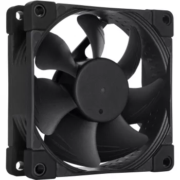 Datora korpusa ventilators Noctua NF-A8 PWM CH.BK.S 80 mm, 4-pin PWM, 450–2200 RPM, 17,7 dB