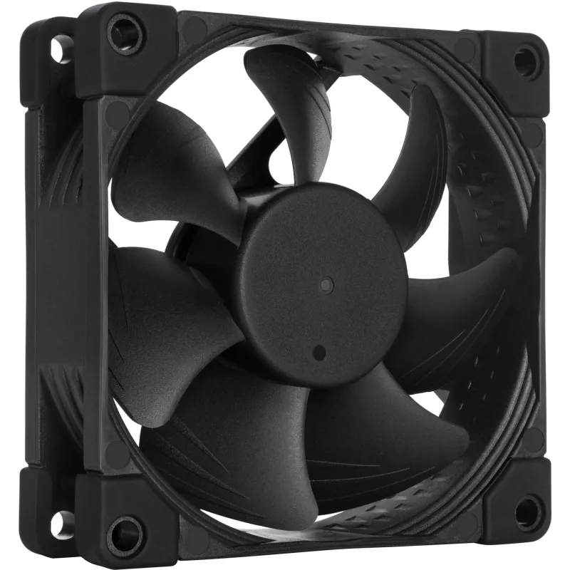 Datora korpusa ventilators Noctua NF-A8 PWM CH.BK.S 80 mm, 4-pin PWM, 450–2200 RPM, 17,7 dB