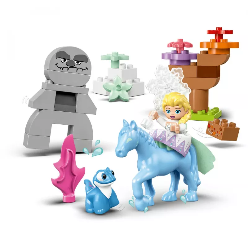 LEGO DUPLO rotaļu komplekts 10418 — Disney Elsa un Bruni Apburtajā mežā, 31 detaļa, no 2+ gadiem