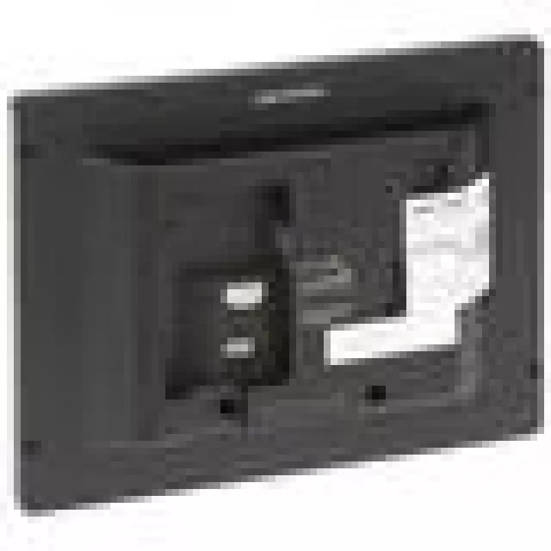 Video domofons Hikvision DS-KH8350-TE1, 7 collu IPS skārienekrāns, PoE, SIP, MicroSD slots, 1024×600, alumīnija korpuss, melns