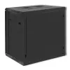 19 collu statīva skapis QOLTEC 54464 12U 600x635x450 melns