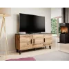 Cama sideboard LOTTA 150 3D wotan oak + mat Melns