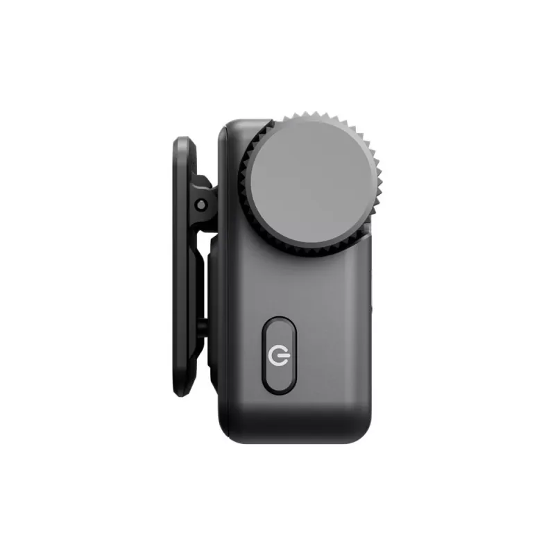 DJI Mic Mini uzstādāms kameras uztvērējs, melns