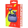 Canyon CNS-TWS10PL Austiņas un Mikrofons True Wireless Stereo (TWS) Iekšauss zvaniem/mūzikai/sportam/ikdienas lietošanai USB Type-C Bluetooth Violeta (CNS-TWS10PL)