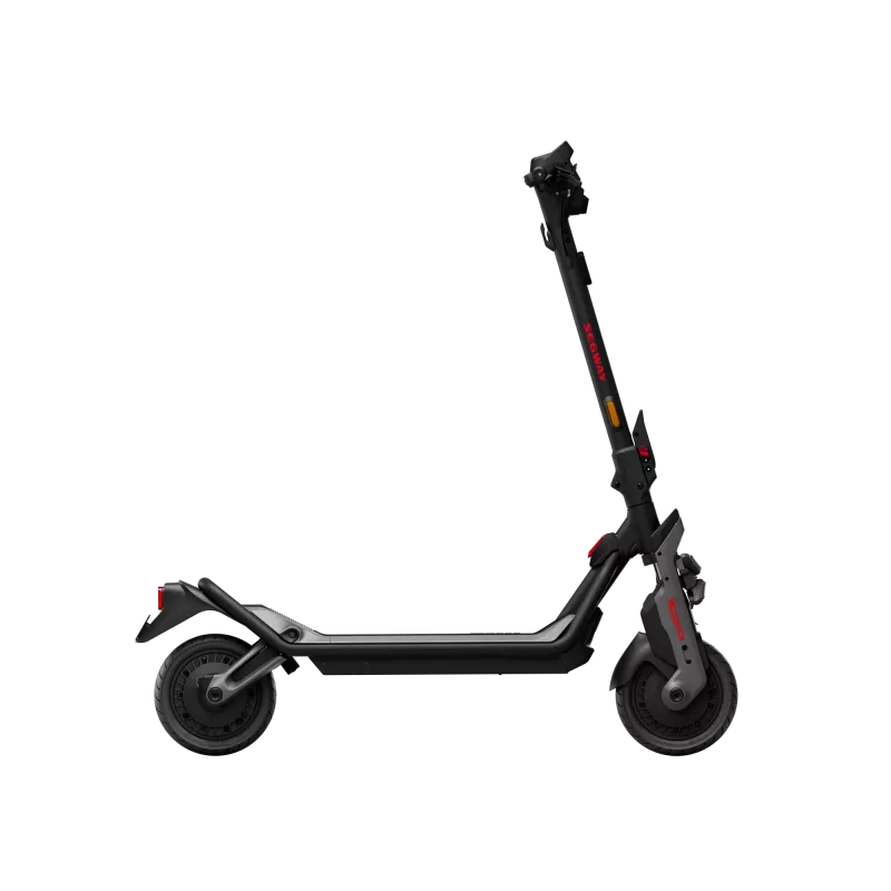 Segway | Superscooter GT3 E | Elektriskais skrejritenis | Maks. 2400 W | Līdz 25 km/h | 11 collas | Melns un pelēks