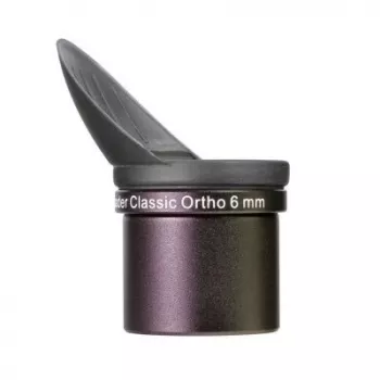 Okulārs Baader Classic Ortho 6mm 1,25 collas — Ortoskopisks okulārs, 6 mm fokusa attālums, 1,25 collu uzmava