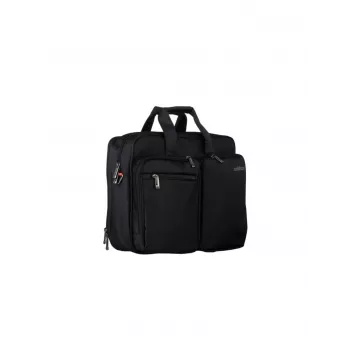 Addison Preston 15 klēpjdatora maciņš 39.6 cm (15.6) Toploader soma Melna