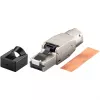 Goobay CAT 8.1 STP ekranēts, lauka montāžas RJ45 spraudnis (61130)