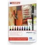 Flomāsteru komplekts Edding 1300 colourpen Melna Zila Brūna Zaļa Oranža Rozā Violeta Sarkana Dzeltena 10 gab.