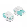 Keystone Module LC Duplex female to LC Duplex female DeLOCK 86817