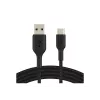 Pīts USB-C uz USB-A kabelis, 3 m, melns