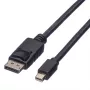 Roline DisplayPort kabelis, DP ST - Mini DP ST, melns, 1,5 m (11.04.5638)