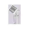 Epilators Panasonic ES-EY30A — 60 pincetes, 3 ātrumi, mitrai un sausai lietošanai, darbināms ar baterijām, balts/violets