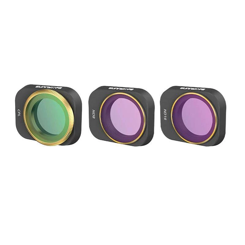 3 filtru komplekts CPL+ND8+ND16 Sunnylife DJI Mini 3 Pro (MM3-FI415)