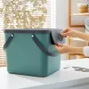 Atkritumu tvertne rotho Albula 40 L taisnstūrveida plastmasa, zaļa, 40 L, 400×358×340 mm