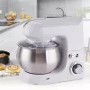 Planetārais mikseris Maestro MR-559 stacionārais mikseris, 5,0 L nerūsējošā tērauda bļoda, 2000 W, 6 ātrumi, rotējoša vadība