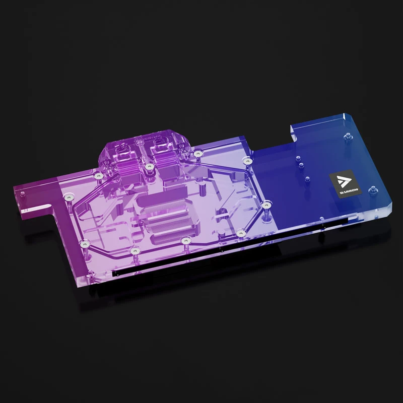 Barrow LRC2.0 pilna pārklājuma GPU ūdens bloks ASUS TUF 3070 Aurora RGB (BS-AST3070-PA2)