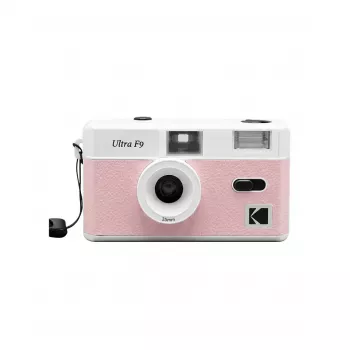 Momentānā kamera Kodak 35mm Ultra F9 Baby pink — 35mm filma, fiksēta F9 diafragma