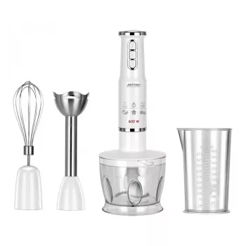 Rokas blenderis MPM MBL 43 balts 600W ar piederumiem