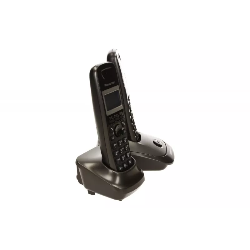 Panasonic KX-TG2512 DECT telefons Pelēks Zvanītāja ID