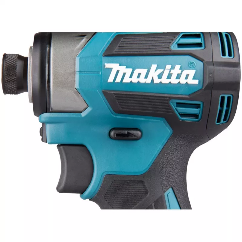 Trieciena skrūvgriezis Makita DTD173RTJ 18V bezvada, 1/4 collas patrona, 3600 RPM, pistoles rokturis, litija jonu akumulators
