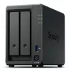 NAS Synology DiskStation DS725+ 2-bay Ryzen R1600 4GB DDR4 ECC, 2.5GbE, 2x M.2, RAID atbalsts, 0TB, Melns