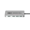 USB centrmezgls zaļa Cell HUB-GC-C4A — 4 portu USB-C 3.0 centrmezgls