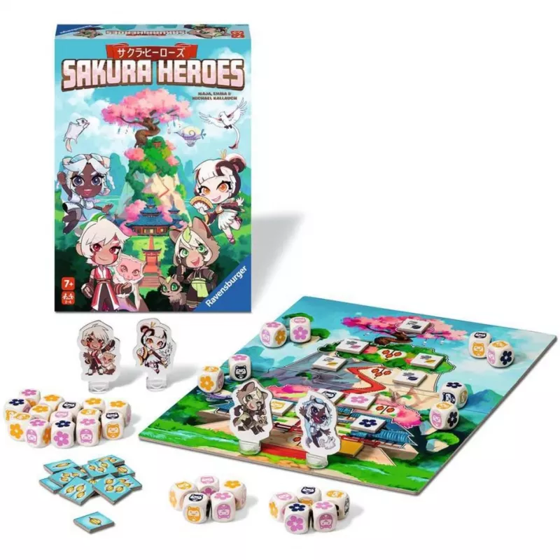 Sakura Heroes, kauliņu spēle